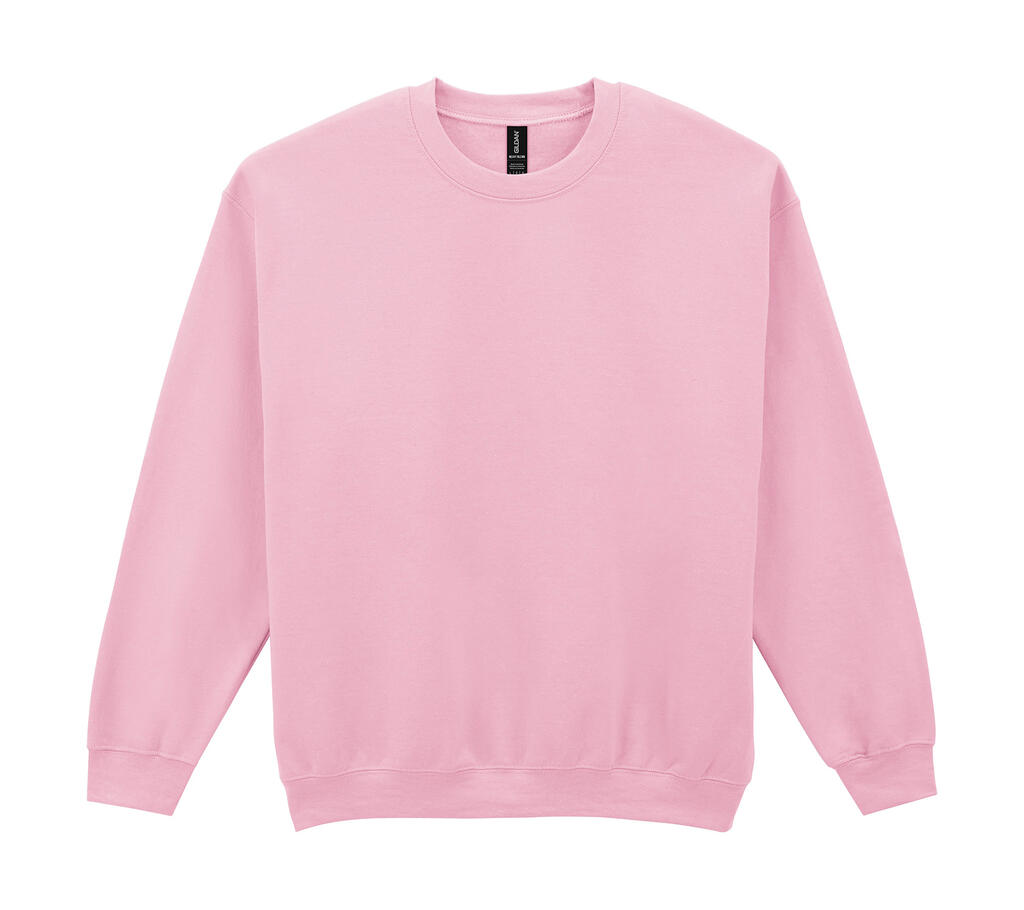 Moletom Heavy Blend™ Adulto com Gola Redonda - 20 - Rosa Claro