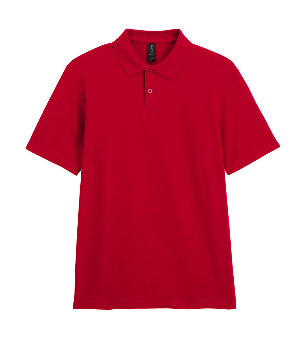 Polo Piqué Adulto Softstyle® - 194 - Vermelho Cereja