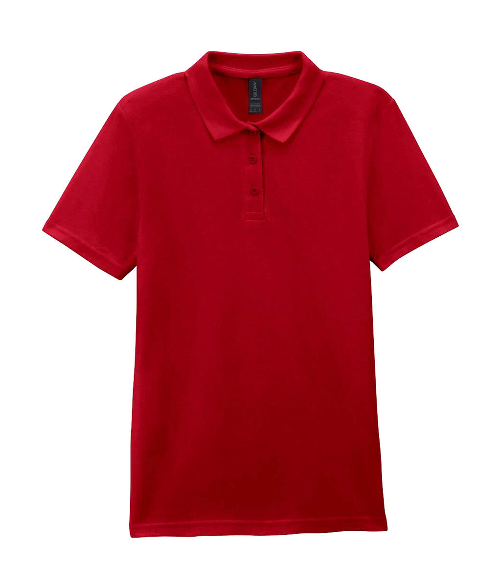 Polo piqué feminino Softstyle® - 194 - Vermelho Cereja