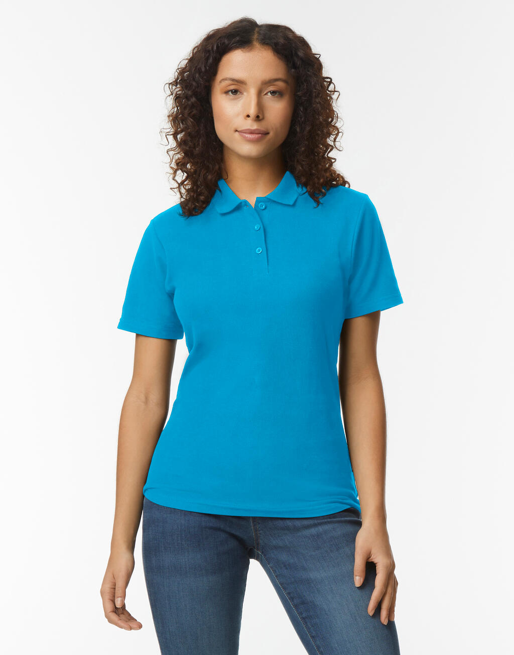 Polo piqué feminino Softstyle®