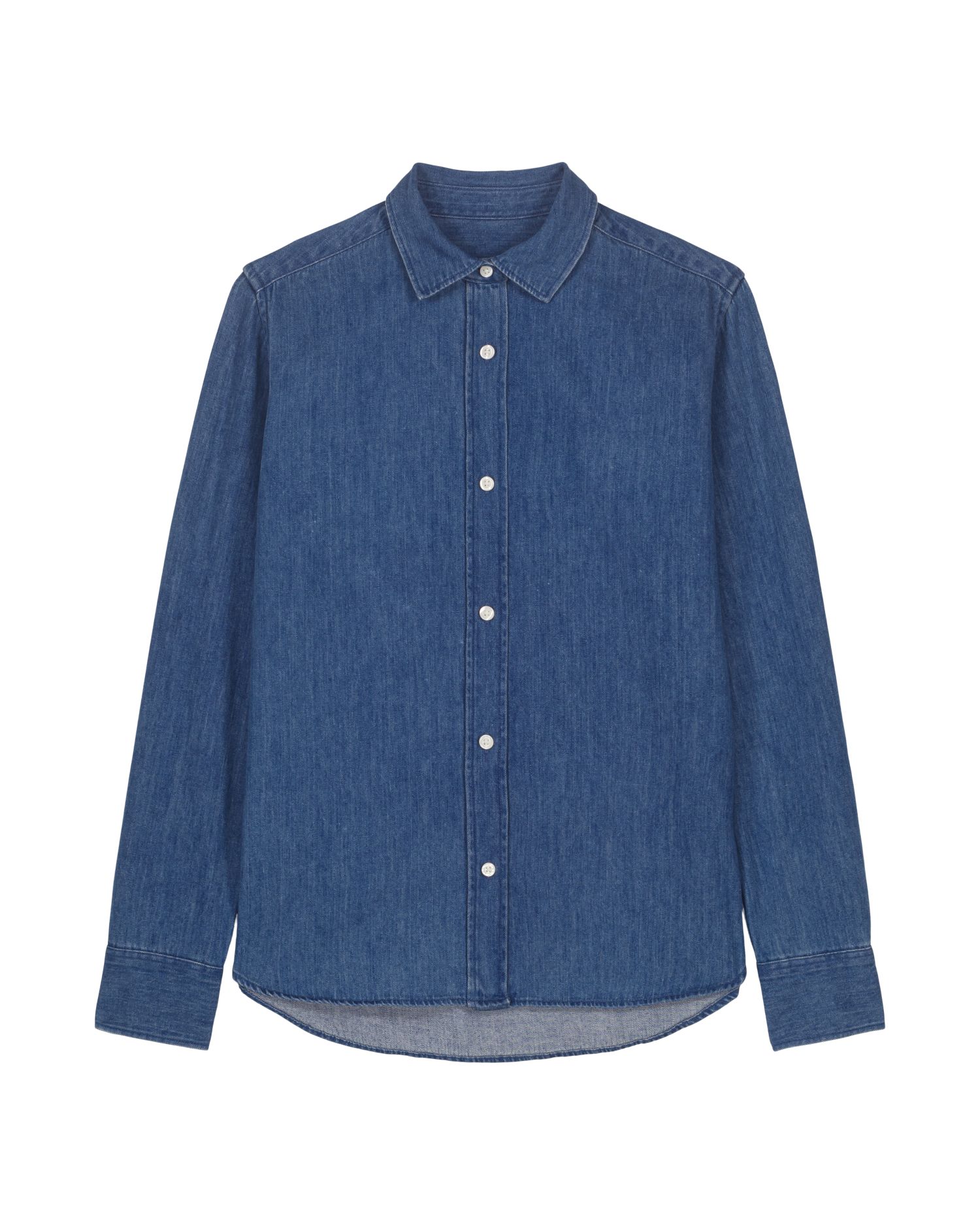 Camisa jeans Stella - C371 - Lavagem Média