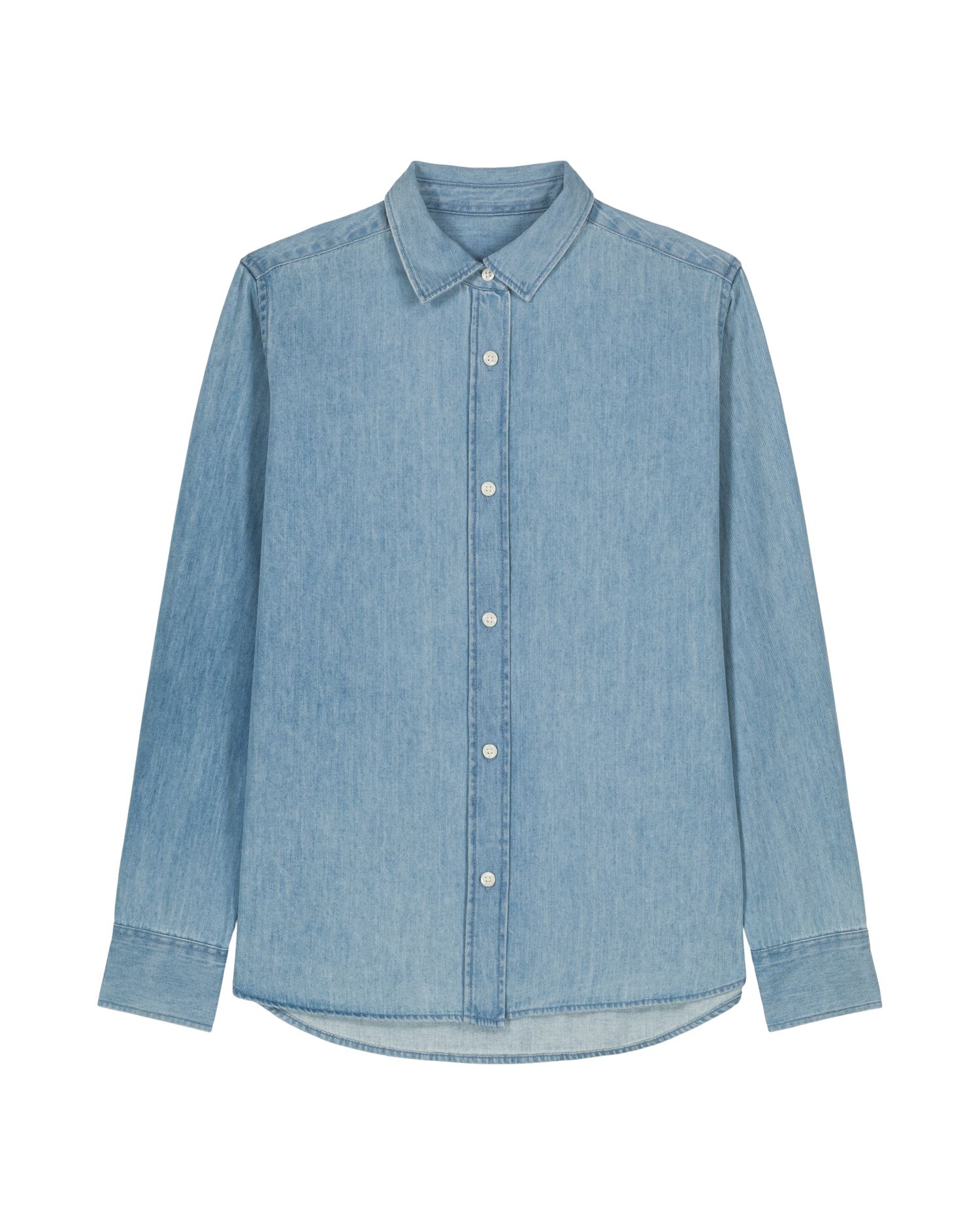Camisa jeans Stella - C370 - Lavagem Leve
