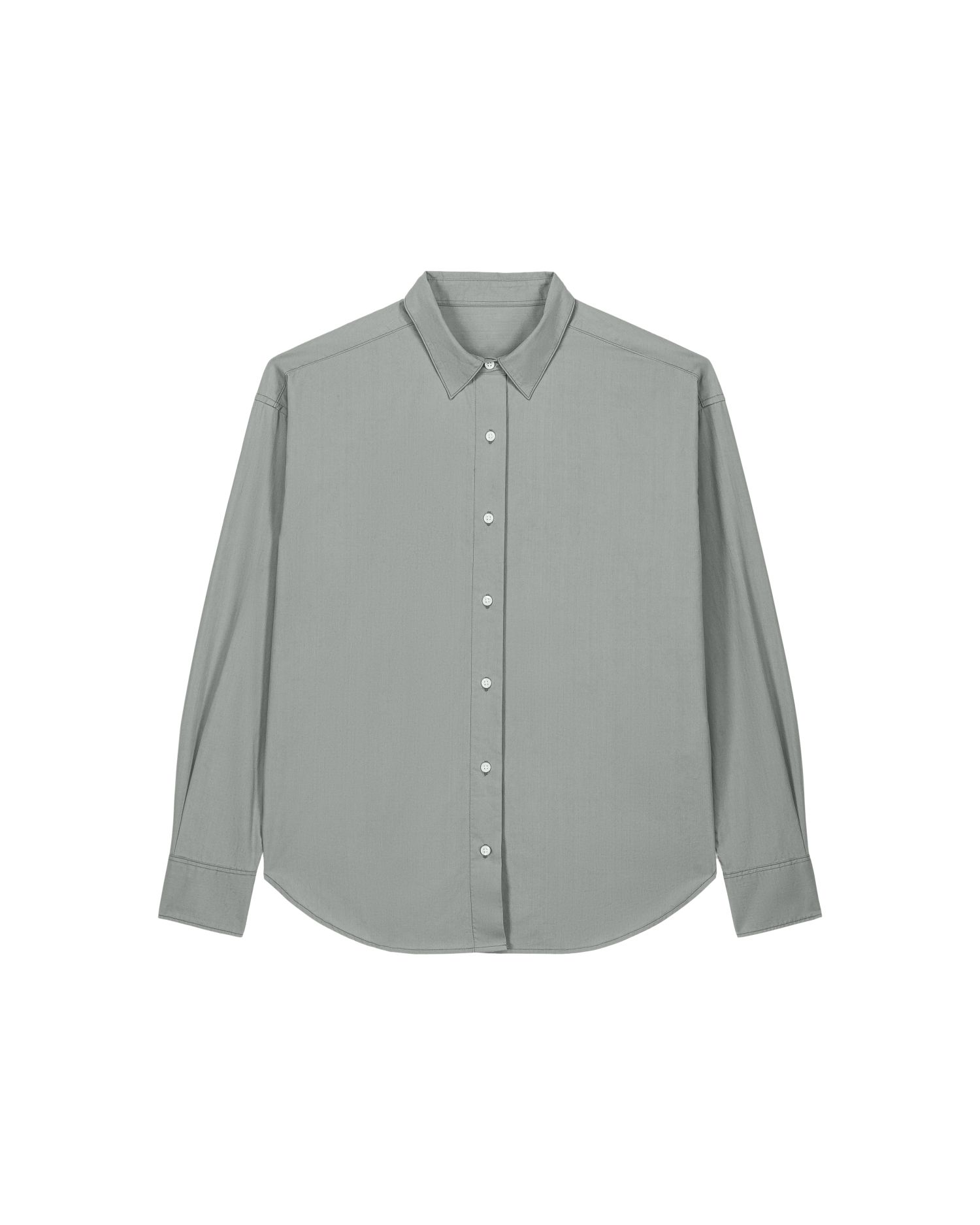 Camisa de trabalhador - C157 - G. Cinza Nebuloso Tingido